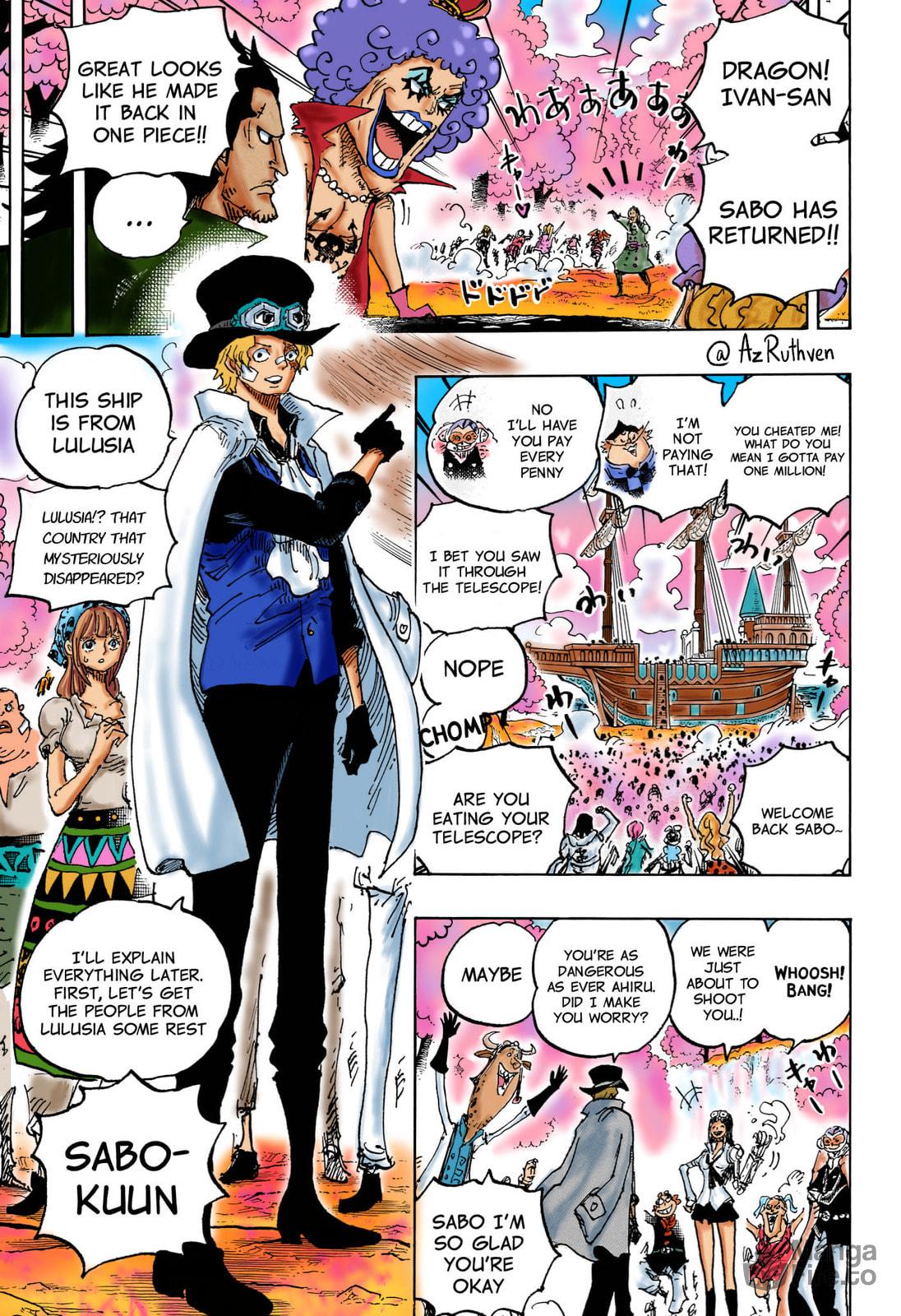 One Piece Digital Colored Chapter 1082 image 12